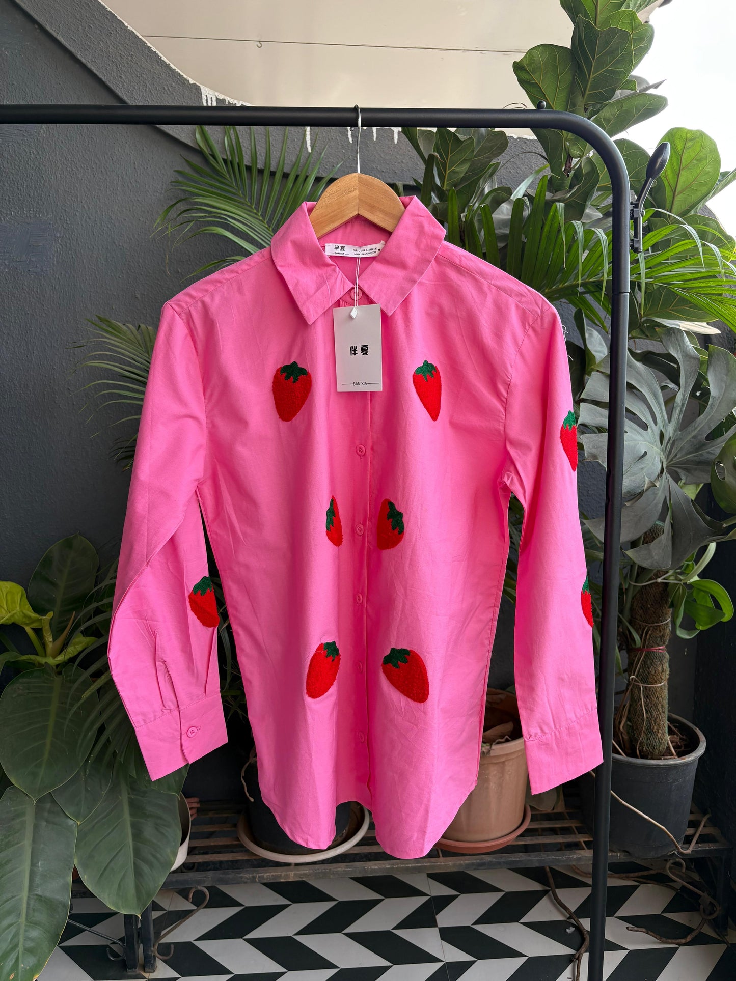 Strawberry Pink Shirt