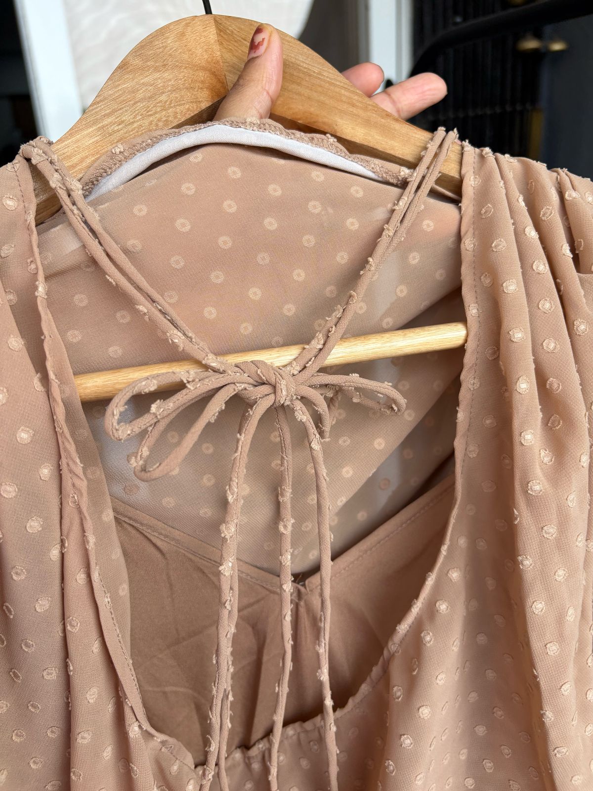 Brown Short Dress