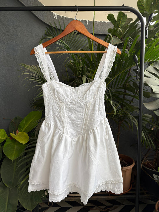 White Short Dress
