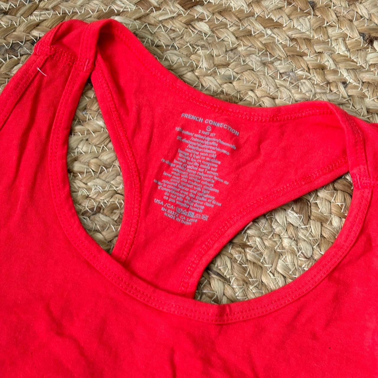 Red Sports Bra