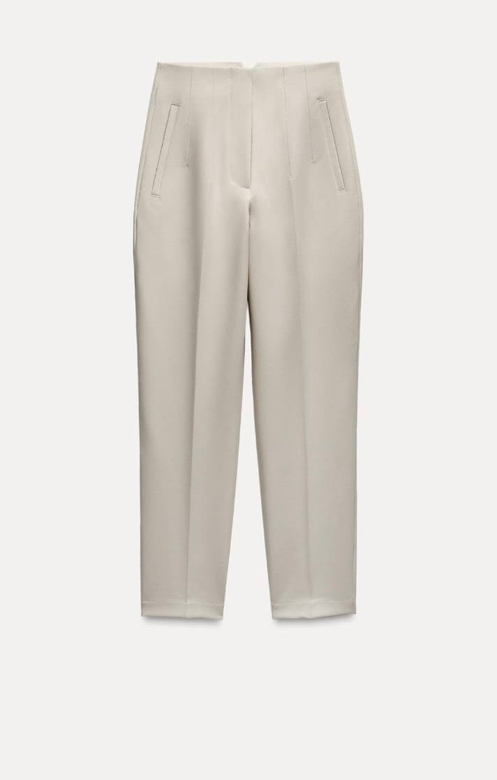 Beige Trousers