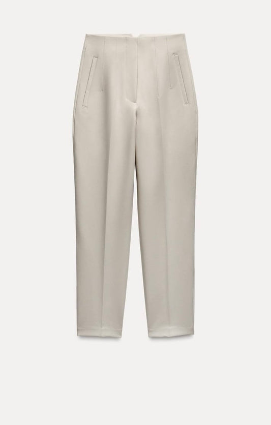 Beige Trousers