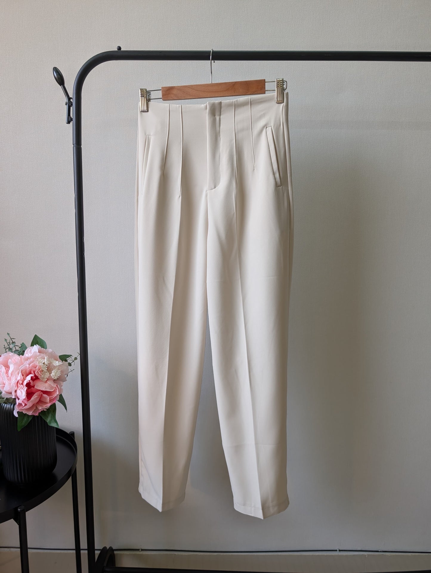 Beige Trousers