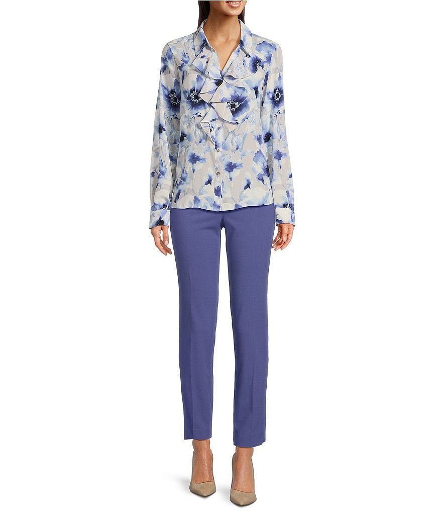 Blue Floral Shirt