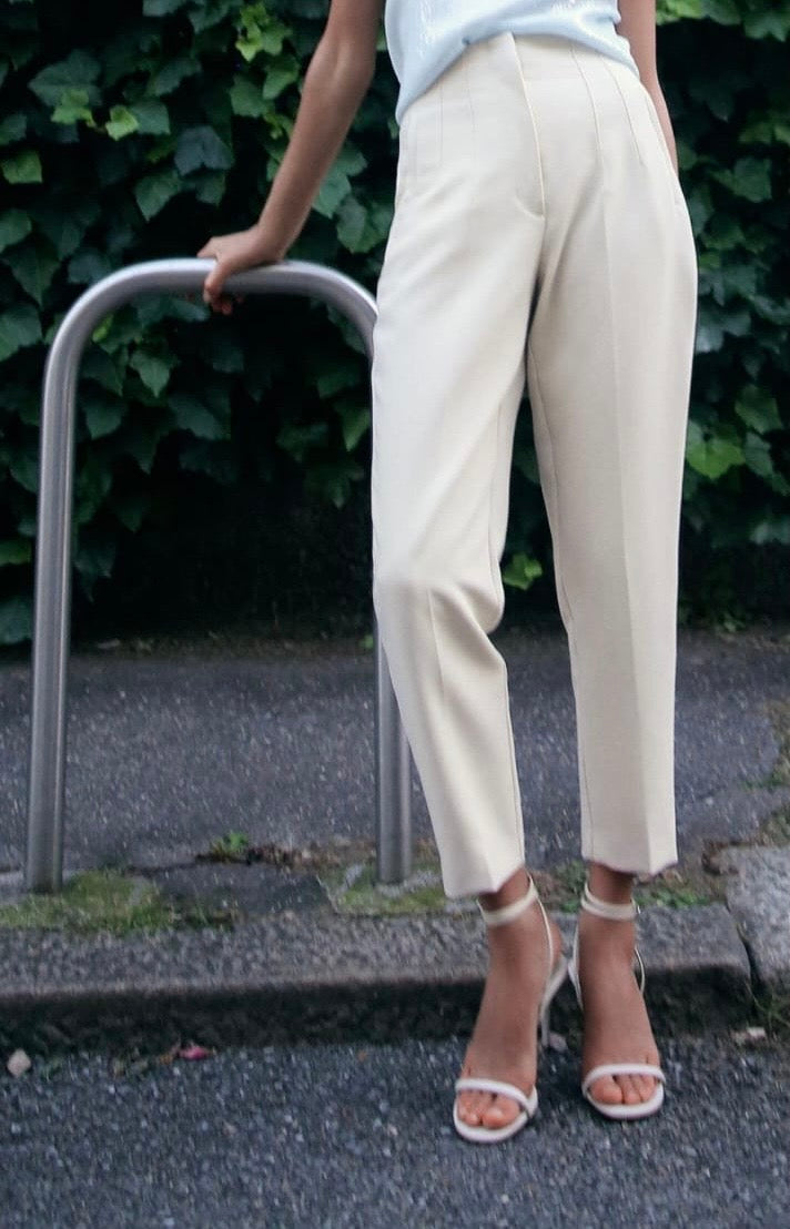 Beige Trousers