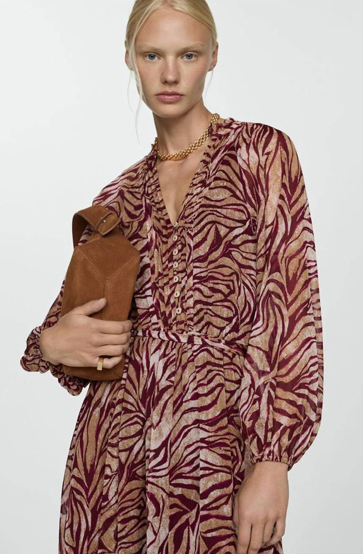 Maroon dress