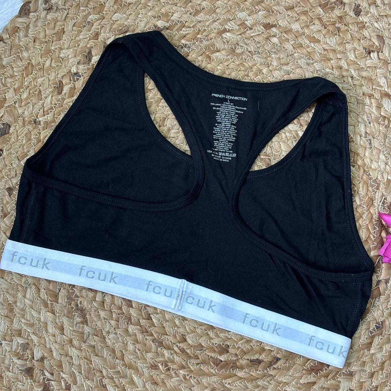 Black Sports Bra