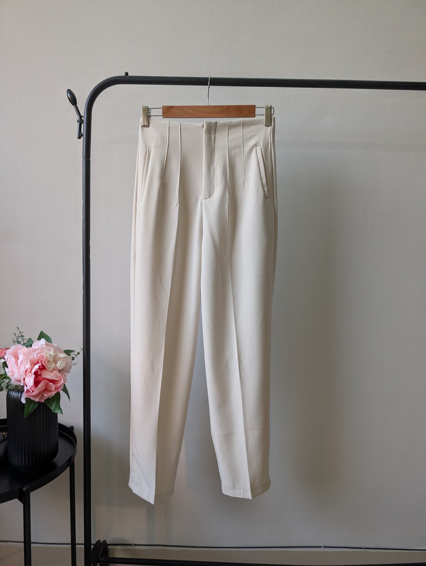 Beige Trousers