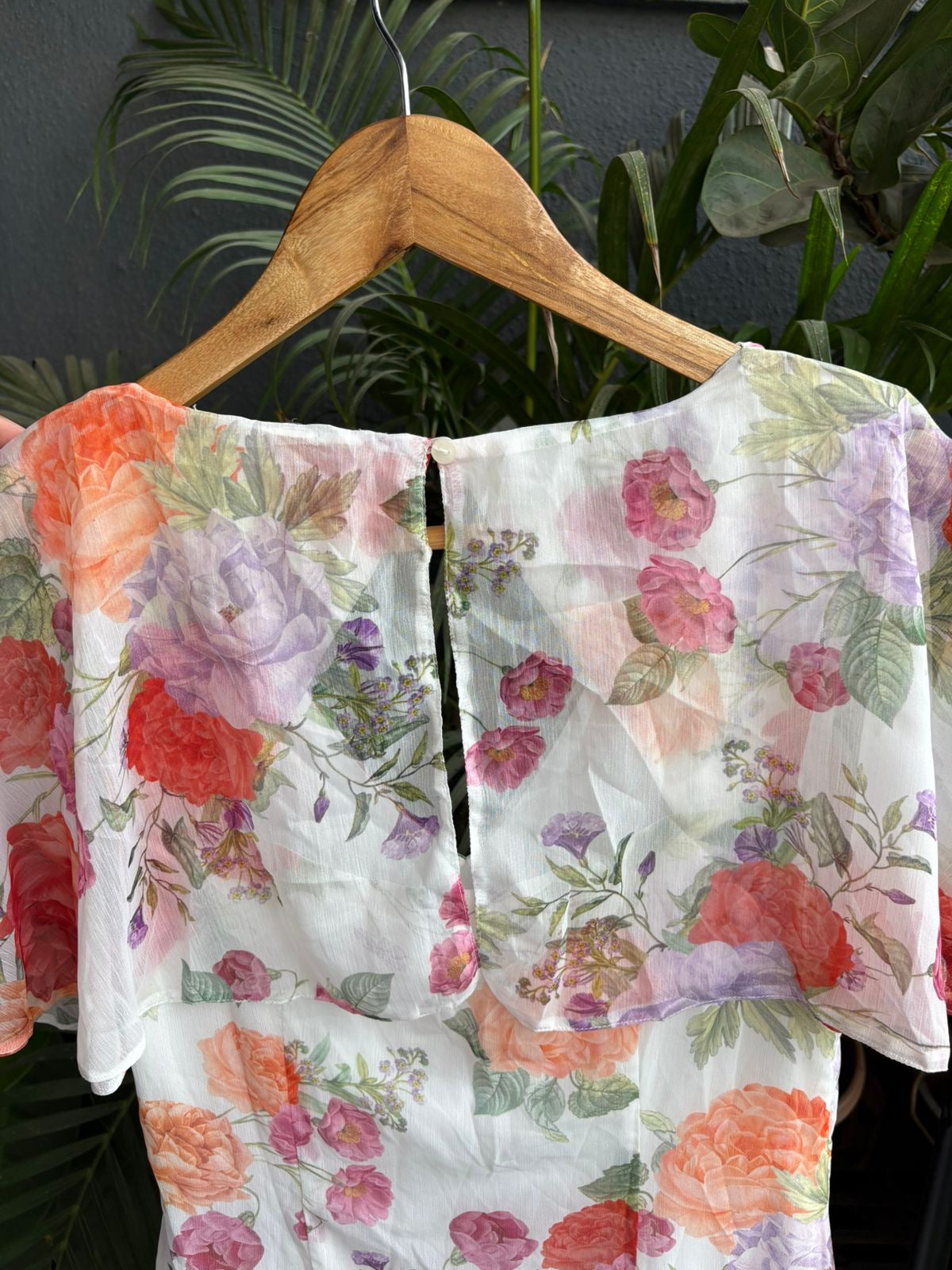 Floral White dress