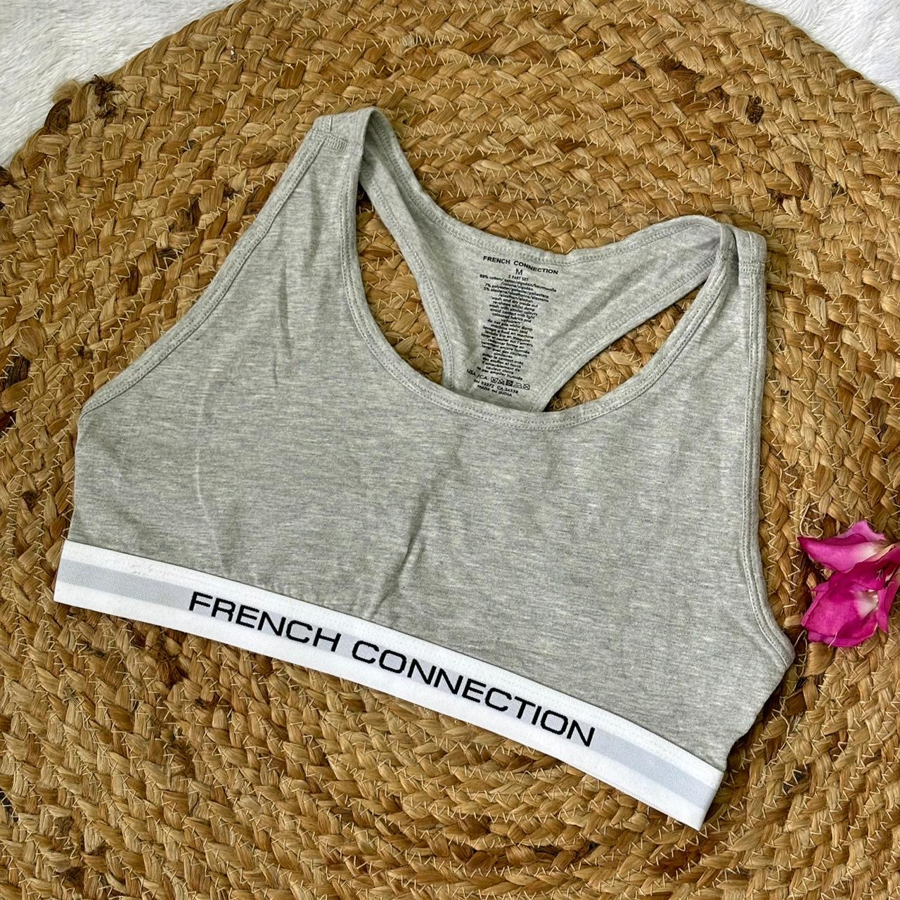 Grey Sports Bra