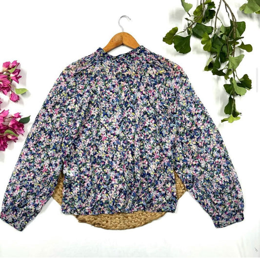 Chiffon floral top