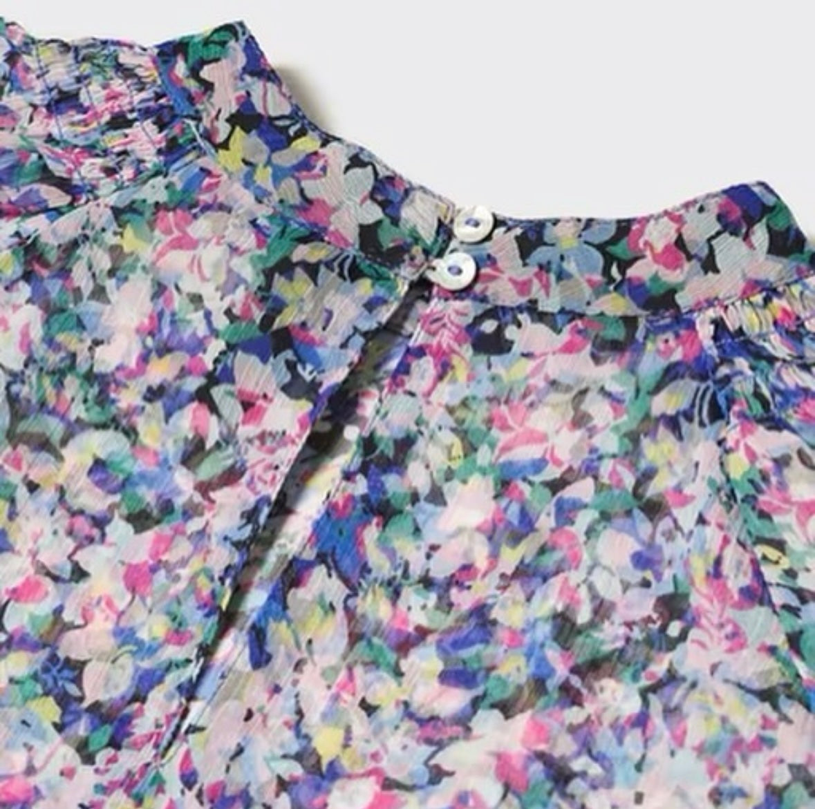 Chiffon floral top