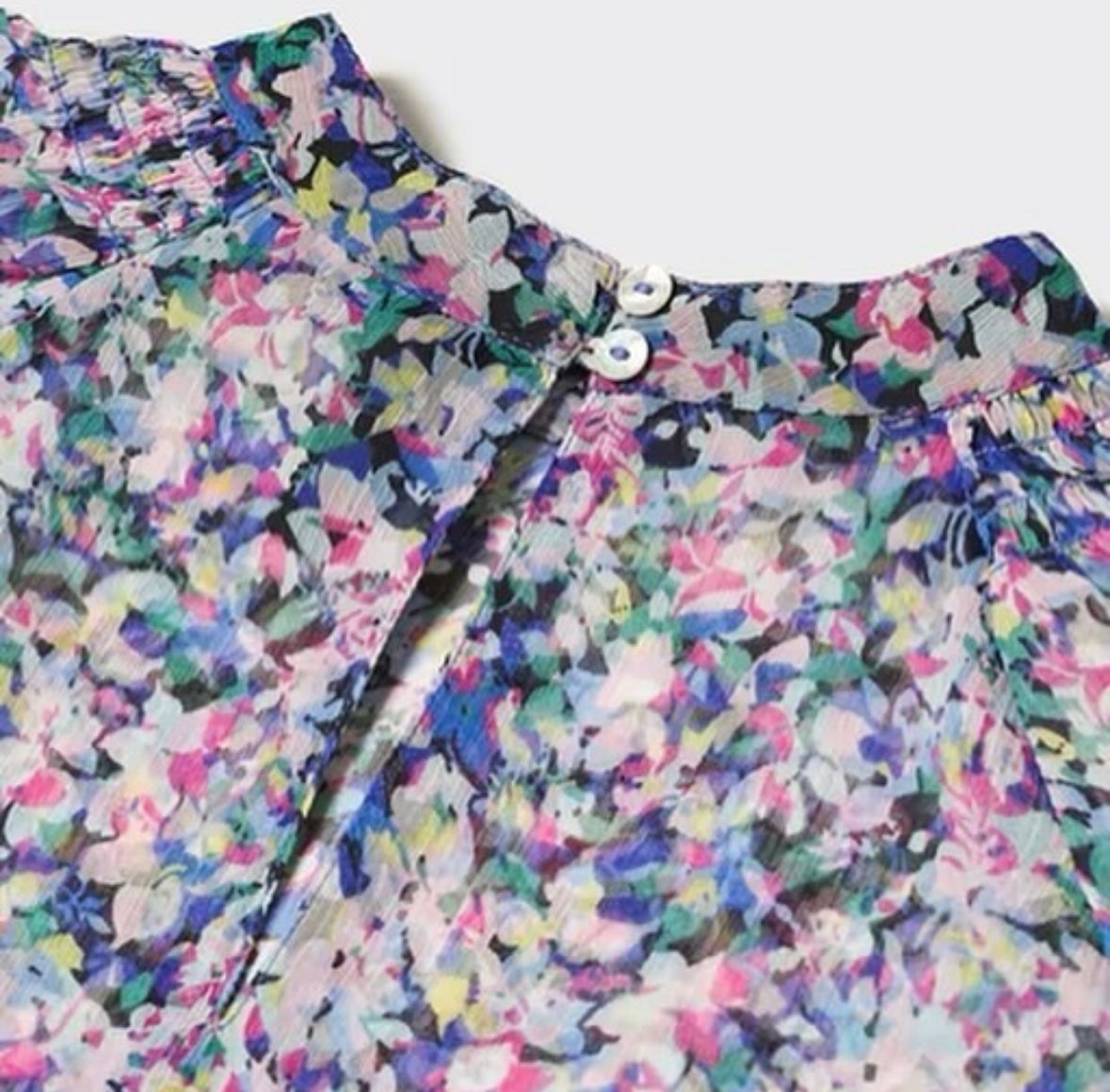 Chiffon floral top