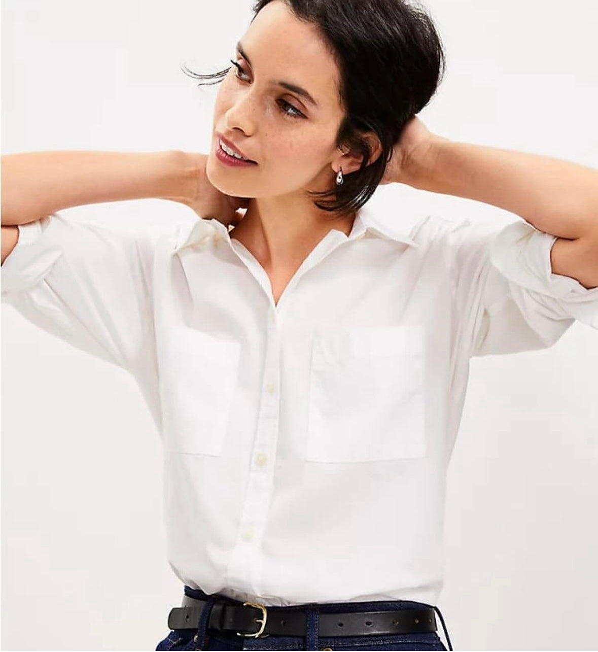 Cotton white shirt