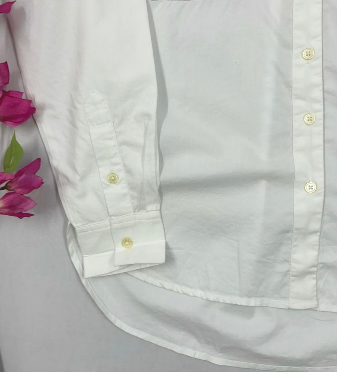 Cotton white shirt