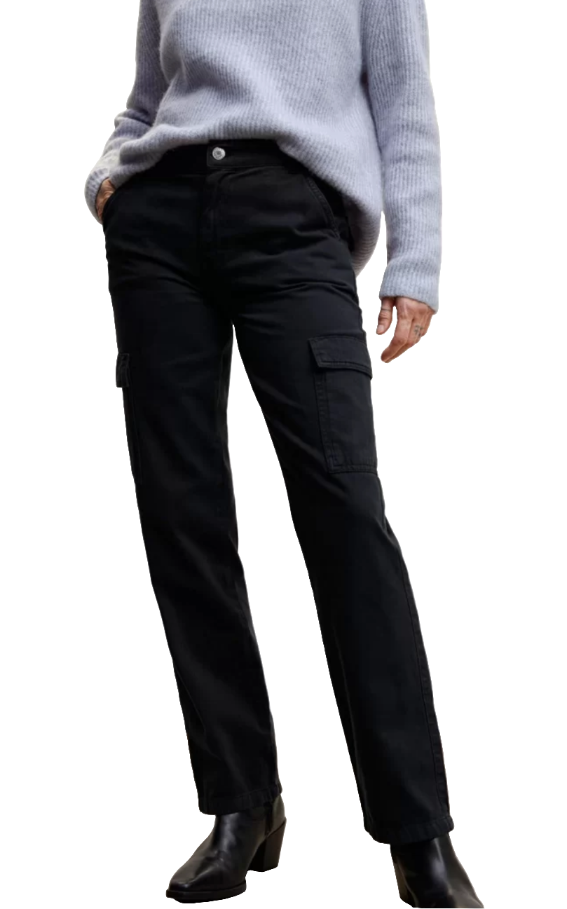 Black Cargo Pant