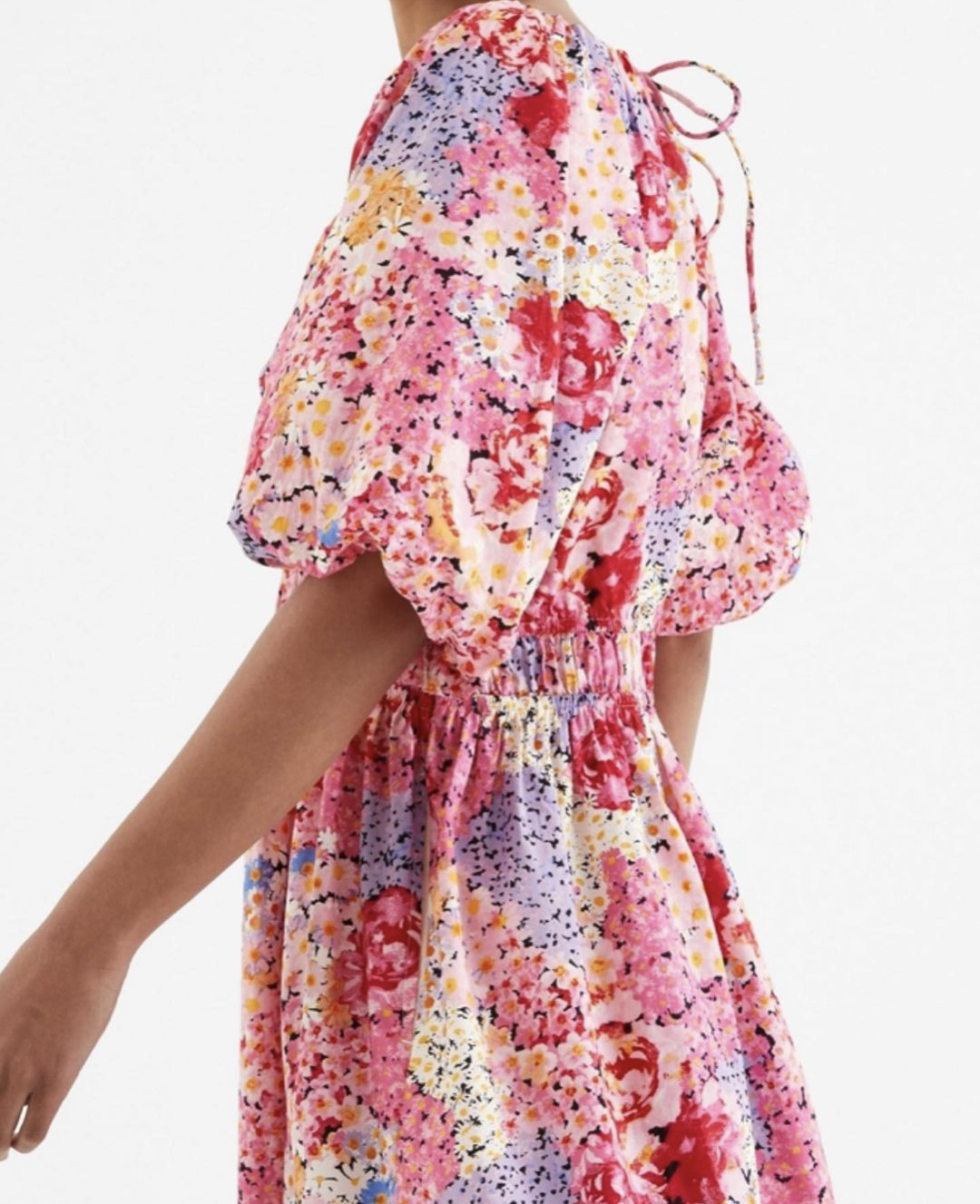 Pink Floral Dress