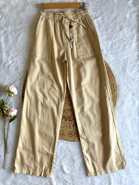 Beige Straight jeans