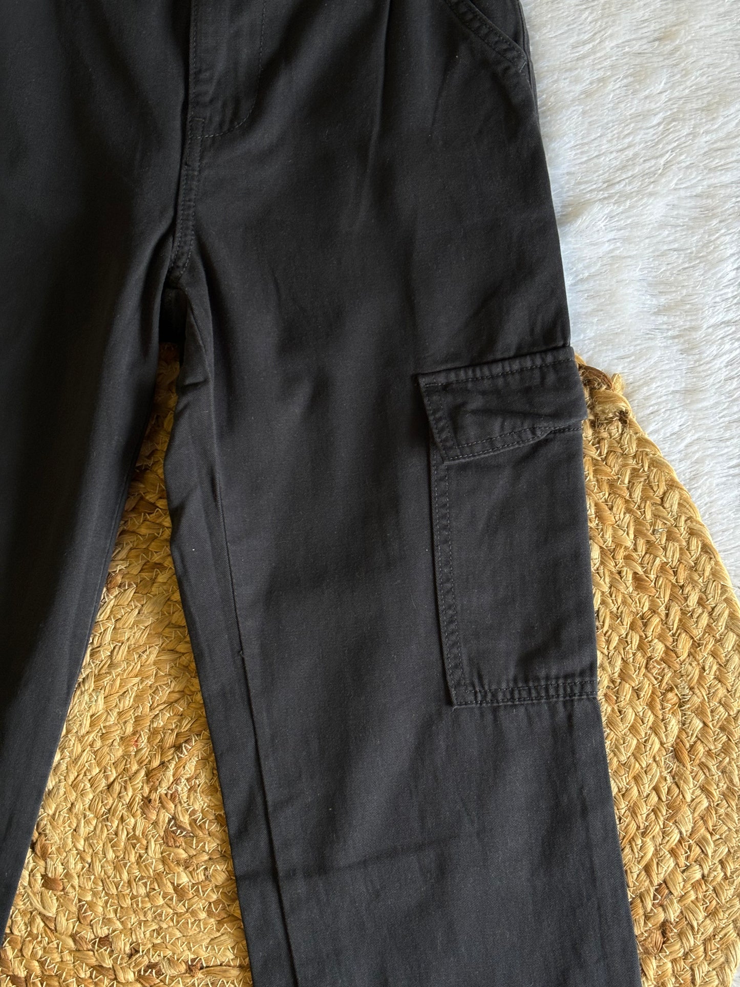 Black Cargo Pant